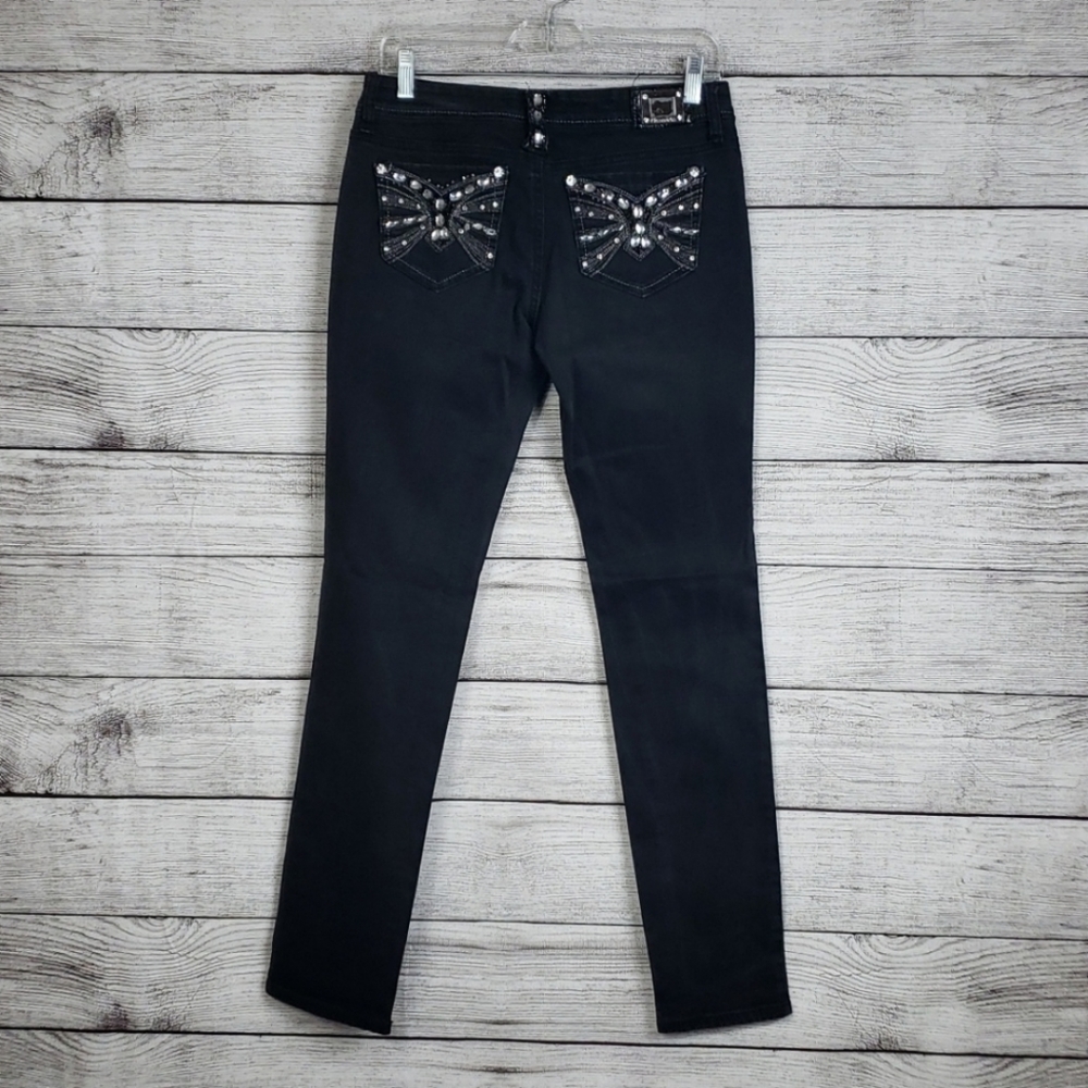 Grace in LA Black Skinny Jeans